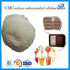 Commestibile bianco del CMC, cellulosa carbossimetilica CMC del sodio di elevata purezza